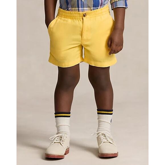 Polo Ralph Lauren Boys Polo Prepster Linen-Cotton Shorts - 5 - Picture 1 of 5